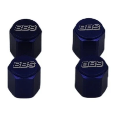 ✅ Juego de tapas de válvula de neumático BBS anodizado azul ENVÍO GRATUITO ✅ Foto 1 de 3