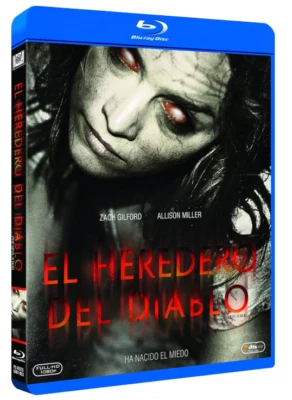 EL HEREDERO DEL DIABLO "Ha nacido el miedo" (2ª Mano) BLU-RAY Región A-B - C-2 - Imagen 1 de 2
