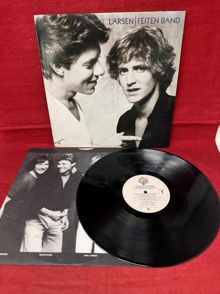 Larsen-Feiten Band VTG Vinyl 1980 Records LP BSK 3468 Jazz Funk Soul - Imagem 1 de 1
