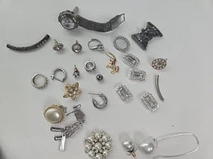 vintage rhinestone costume jewelry lot - Picture 1 of 22