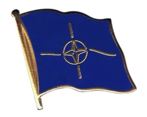 NATO Flaggen Pin Fahnen Pins Fahnenpin Flaggenpin Anstecker - Bild 1 von 1