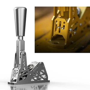 PC Racing Games SQ Sequential Shifter Gearshift SIM USB Handbrake System OMD - Picture 1 of 16