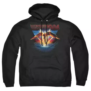 Wonder Woman 1984 "84 Metal" Pullover Hoodie, Sweatshirt or Long Sleeve T-Shirt - Picture 1 of 10