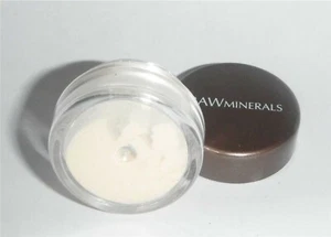 Raw Minerals Eye Shadow Loose Mineral pigment ICE Creamy White .57g - Picture 1 of 1