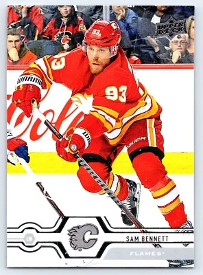 2019-20 Upper Deck Series 1 Base #181 Sam Bennett - Calgary Flames - Image 1 of 2