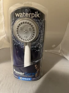 Waterpik Power Spray verstellbar 6 Strahlbrause Duschkopf Handbrause EFN-651E - Bild 1 von 2