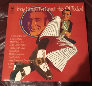 Vintage 1950/60's Vinyl LP Album Tony Sings - Picture 1 of 9