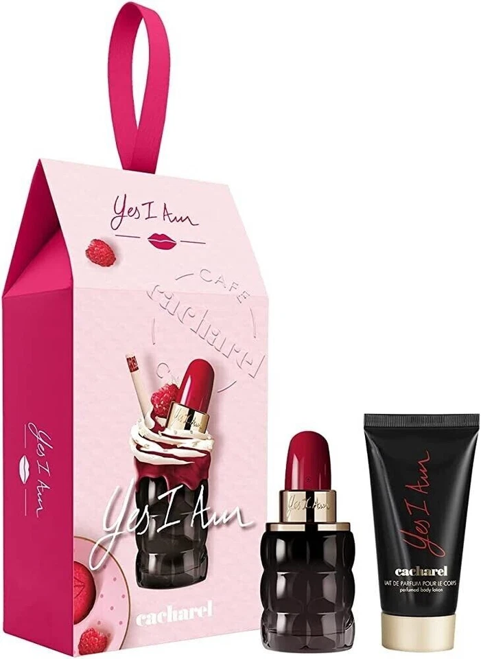 YES I AM CACHAREL Perfume Set de Regalo 1.0 OZ 30 ml EDP Spray, 1.7 OZ Loción Corporal Foto 1 de 1