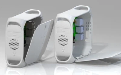 3D Printed Mac Raspberry Pi 4B 3B Desktop Case - Image 1 of 4