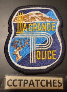LA GRANDE, OREGON POLICE SHOULDER PATCH OR - Picture 1 of 2