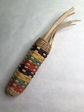Longaberger Decorative Woven Indian Corn Basket Weave Autumn Fall