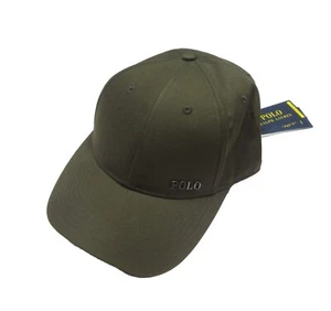 Polo Ralph Lauren Men's Armadillo Green Logo Plaque Performance Ball Hat - Picture 1 of 2