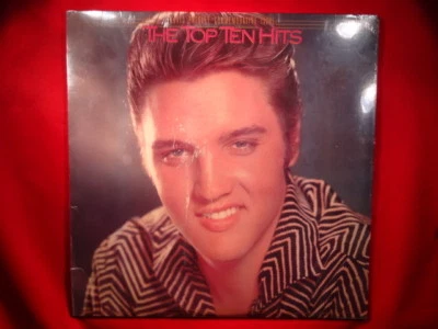 A-2 Elvis The Top 10 - SEALED - Commemorative Issue! - DOUBLE LP - RECORD - ROCK - Image 1 of 2