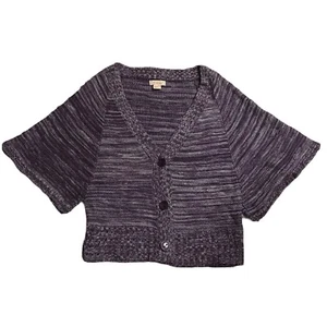 Art And Soul Women’s Kimono Cardigan Sweater Knit Purple Size XL - Picture 1 of 3