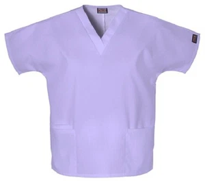 Cherokee Scrubs 4700 V Neck Scrub Top Orchid by Workwear free shipping. - Picture 1 of 2