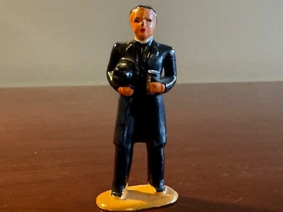De colección Barclay B173 620 Ministro Sosteniendo Sombrero Boda Diecast Figura de Plomo ¡En muy buena condición! Foto 1 de 4