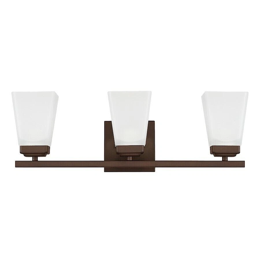 Tocador de 3 luces HomePlace by Capital Lighting Baxley, bronce - 114431BZ-334 Foto 1 de 1