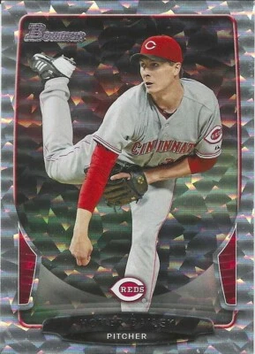 2013 Bowman Baseball - Silver Ice - #114 - HOMER BAILEY - Cincinnati Reds - Image 1 of 2