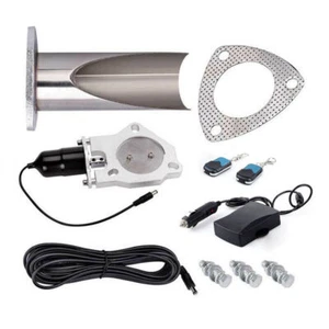 2.5 inches Electric Exhaust Valve Kit with Remote Switch Dump Valve - Picture 1 of 8