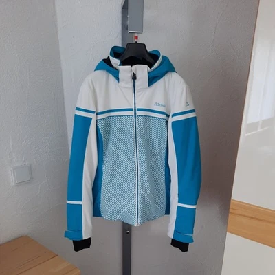 Schöffel Damen Skijacke Gr. 38 Venturi Stretch weiss türkis NP 499,- € - Bild 1 von 4