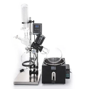 5L Rotary Evaporator RotoVap 99°C Borosilicate Glass 110V Rotation 0-90rpm USA - Picture 1 of 11