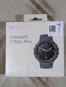 Amazfit T-Rex Pro Smart Watch - Rugged Outdoor GPS Watch, Steel Blue - Photo 1 sur 5