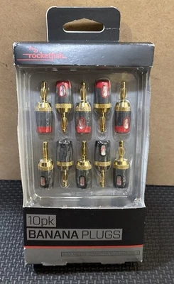 Banana Plugs by Rocketfish 10 pack - Image 1 of 3