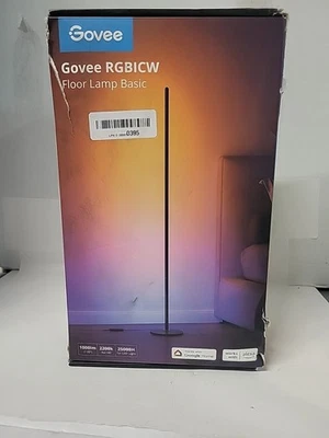Govee RGBICW Corner Smart Floor Lamp Basic  H6076 - OPEN BOX - Image 1 of 3