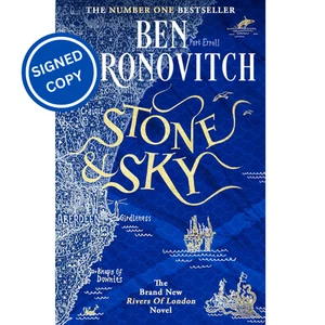 Signed Book - Stone and Sky by Ben Aaronovitch First Edition 1st Print - Picture 1 of 4