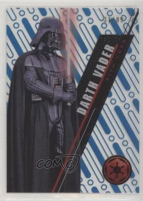 2016 Star Wars High Tek Pattern 1 Blue Rainbow Foil 31/99 Anakin Skywalker 0s3 - Image 1 of 3
