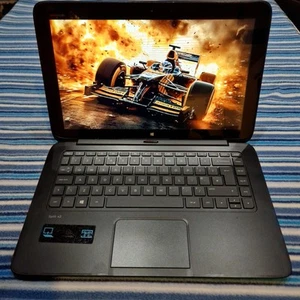 HP Split X2 Laptop/Tablet , i3, 13.3" ,Windows 10 ,64Gb EMMc+500Gb HDD ,8Gb RAM - Picture 1 of 24