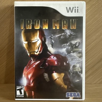 Iron Man (Nintendo Wii, 2008) With Manual TESTED & WORKING - Image 1 of 4