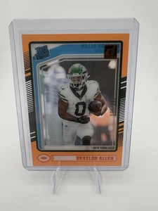 2024 Panini Clearly Donruss - Rated Rookie Braelon Allen #90 Orange 193/199 (RC) - Picture 1 of 2