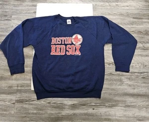 Miller Vintage 1980s Boston Redsox Mlb Crewneck Pullover Sweater Size XL USA - Picture 1 of 6