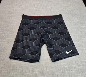 NIKE Pro Elite Kenya Half Tights Racing Shorts Large Unisex Black Gray Made USA  - Picture 1 of 10