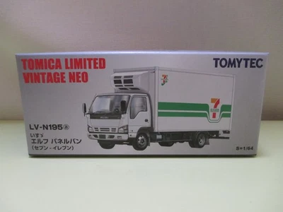 TOMY Tomica Limited Vintage Neo LV-N195a 1/64 Isuzu ELF Panel Van Seven Eleven Foto 1 de 2