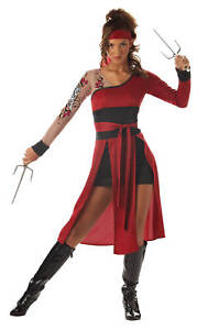 Tigress Stealth Ninja Mortal Combat Girl Teens Costume