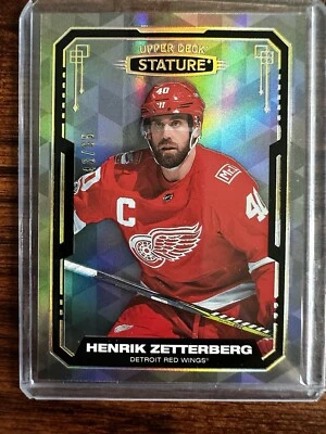 2021-22 Portrait Henrik Zetterberg 08/65 Detroit Red Wings #23 - Image 1 of 3