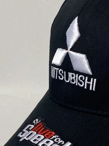 Mitsubishi SPARCO RalliArt Evo Outlander Mirage Eclipse Lancer Cap Hat Black - Picture 1 of 9