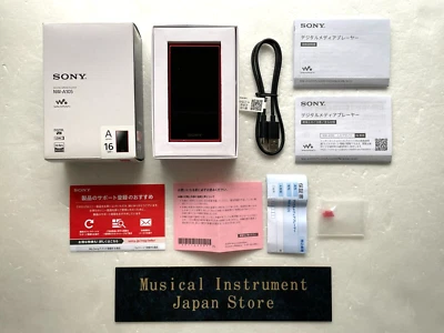 Sony Walkman NW-A105 Red Portable Audio Player Used with Original box - Image 1 of 4