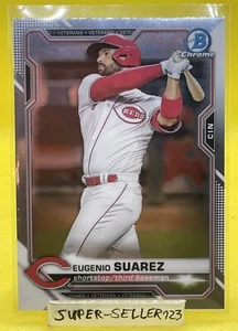 2021 TOPPS BOWMAN CHROME - EUGENIO SUAREZ - Veteran CARD - CINCINNATI REDS - Bild 1 von 3