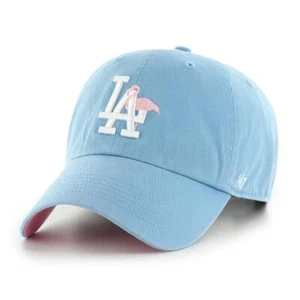 '47 Brand Cap MLB Los Angeles Dodgers Icon Alt ’47 CLEAN UP Basecap Flamingo neu - Bild 1 von 6