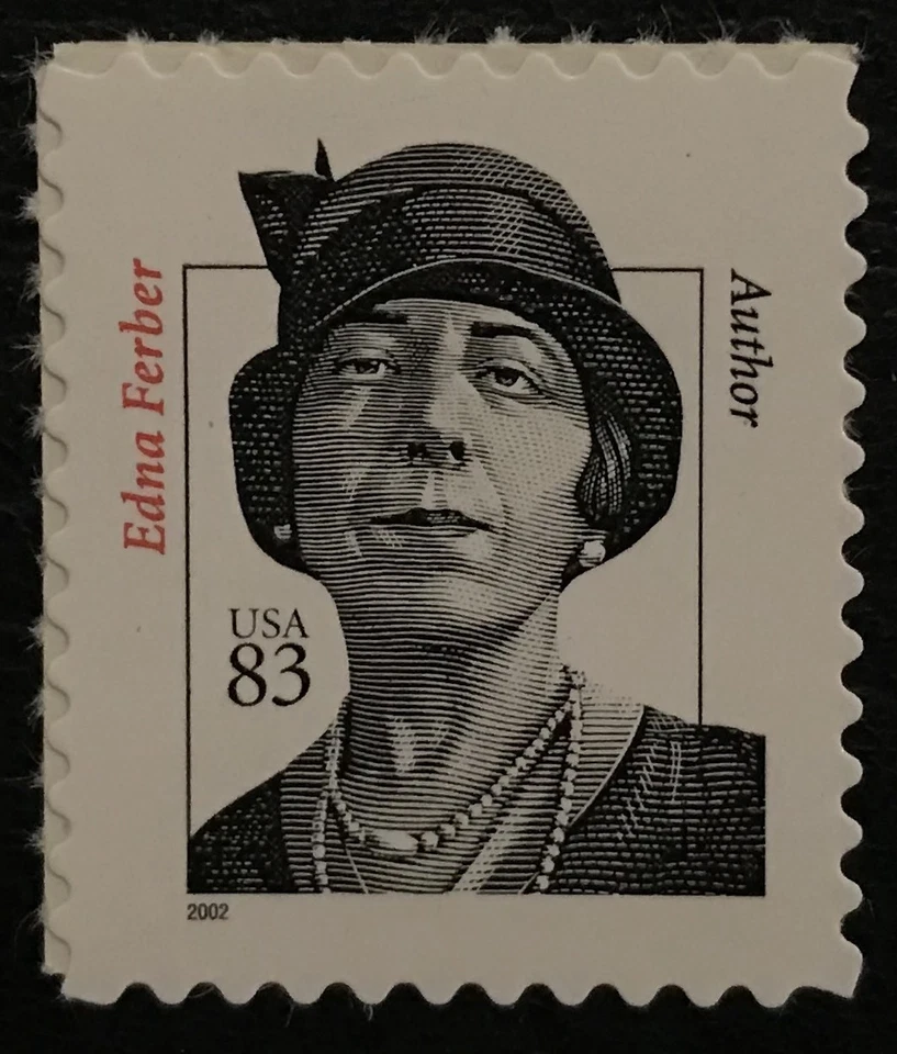 2002 Scott #3433, 83¢, EDNA FERBER - AUTHOR - Single - Mint NH -   - Image 1 of 1