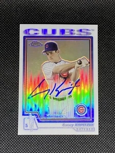 Casey Kopitzke Chicago Cubs 2004 firmado automático Topps refractor cromado #T201 ~ Certificado de autenticidad - Imagen 1 de 3