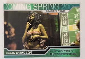 2005 Star Trek Enterprise Season 4 -- P1 Promo Card - Rittenhouse Archives 