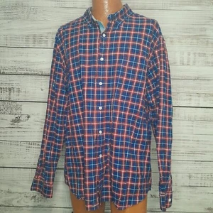 Camisa Nautica Para Hombres XXL 2XL Abotonada Multicolor A Cuadros Clásica Informal Academia - Imagen 1 de 7