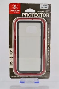 Pelican Protector Samsung Galaxy S Edge+ Cell Phone Case White & Gray NEW - Picture 1 of 6