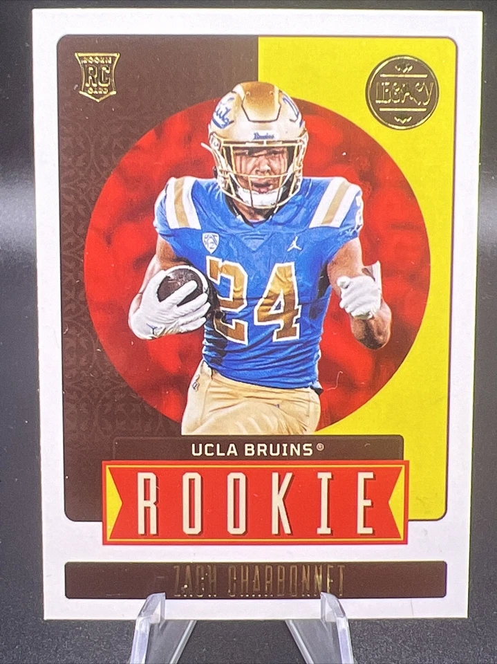 2023 Panini Legacy Football #160 Zach Charbonnet RC Rookie  - Image 1 of 2