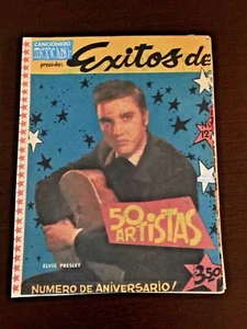 ELVIS PRESLEY Cover 1956 MEXICO MAGAZINE Los Panchos Virginia Lopez - Picture 1 of 2