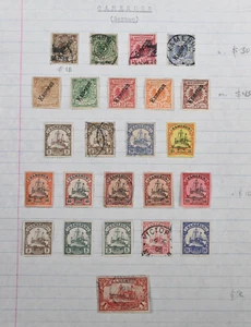 Germany Camerouns Early Stamp Lot German Colony Stamps Cat $150 - Picture 1 of 4